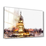Maiden's Tower Istanbul | Glass Wall Art
