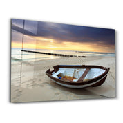 SeaSide | Glass Wall Art - Artdesigna