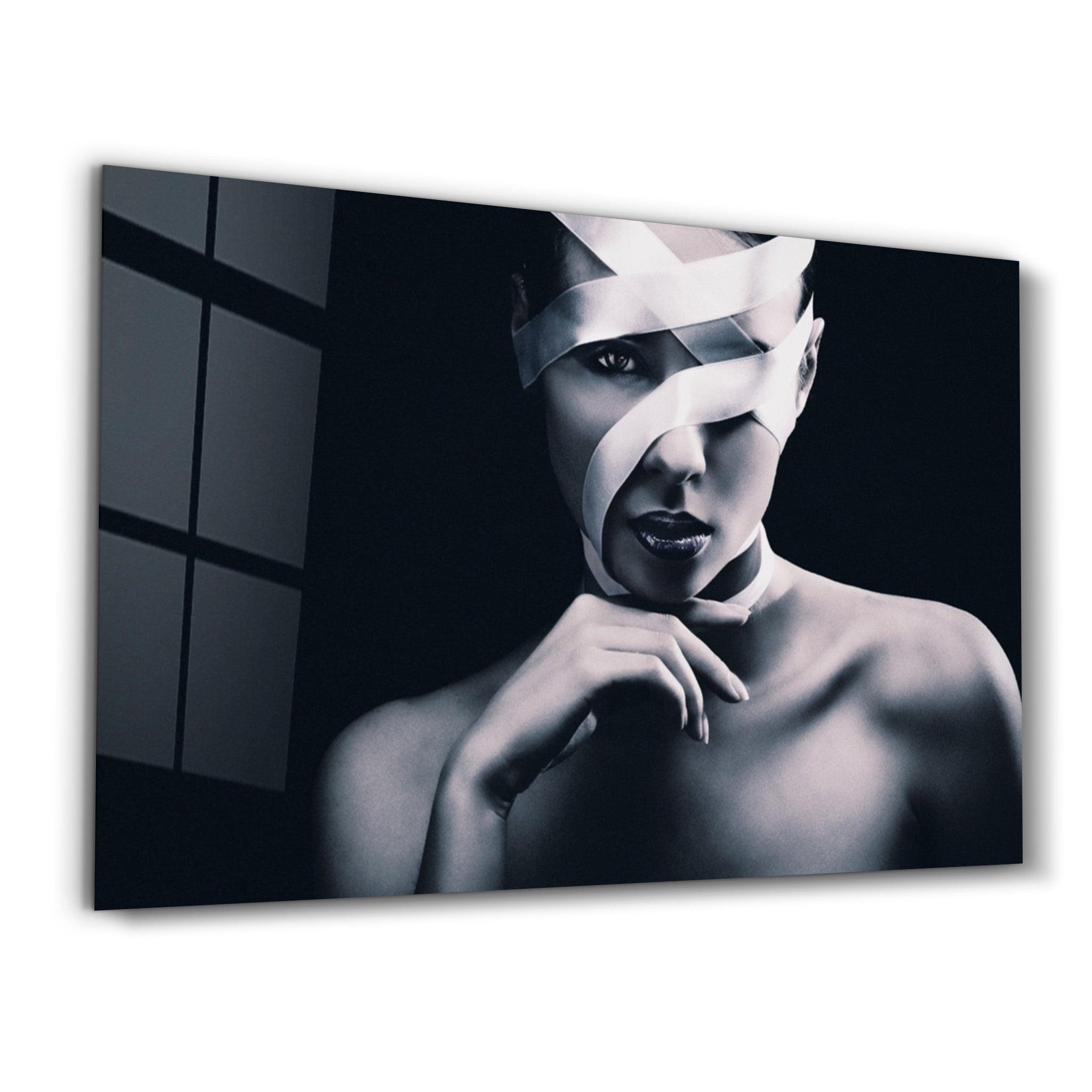 The Bandage | Glass Wall Art - Artdesigna