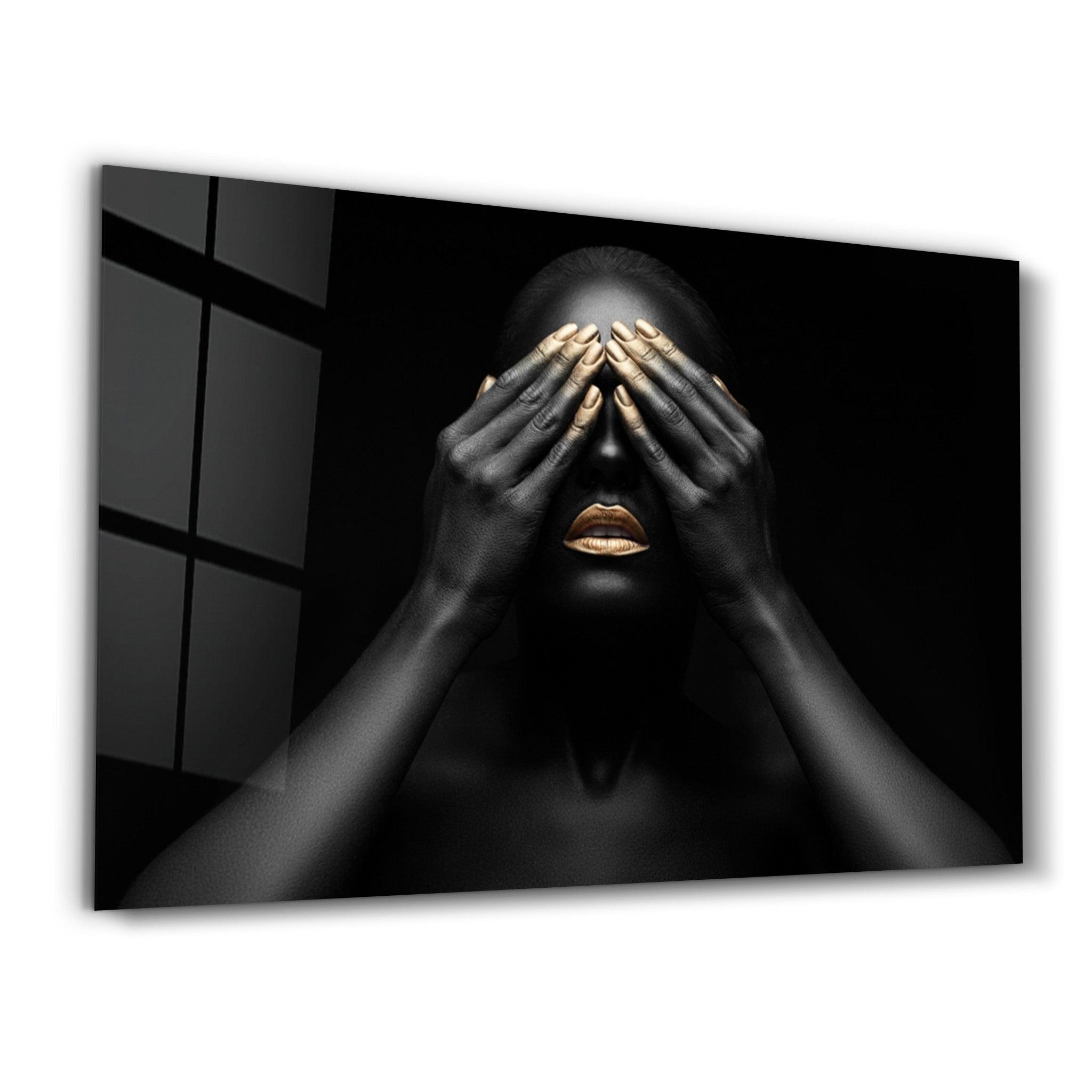 No See | Glass Wall Art - Artdesigna