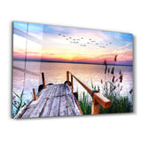 Pier 19 | Glass Wall Art