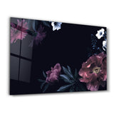 Floral Pattern | Glass Wall Art