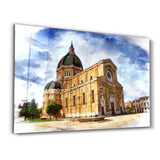 Historical building | Glass Wall Art