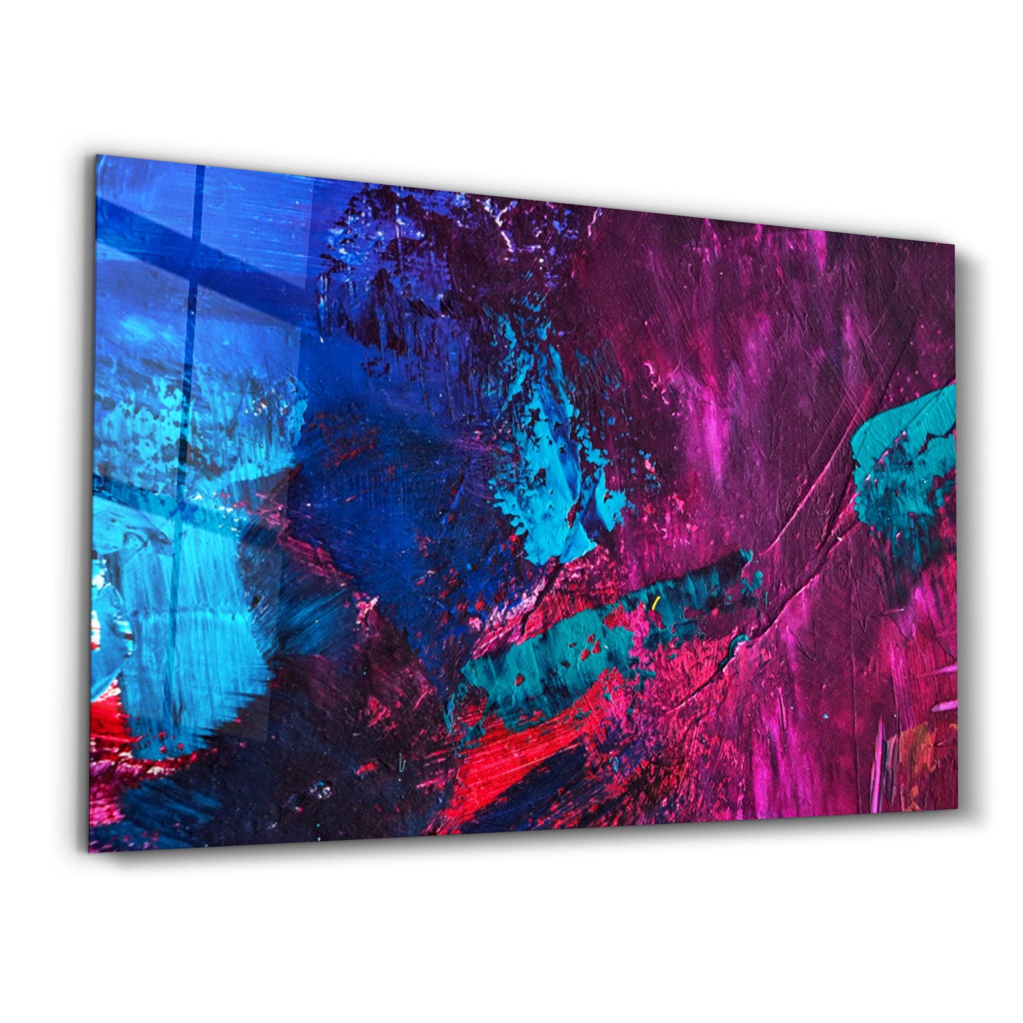 Violeta | Glass Wall Art - Artdesigna