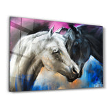 Horse | Glass Wall Art