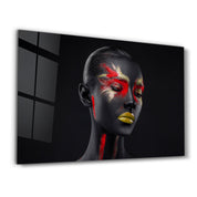 Makeup Artists | Glass Wall Art - Artdesigna