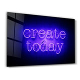 Create Today | Glass Wall Art
