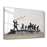 Banksy - Noname | Designer's Collection Glass Wall Art