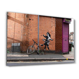 Banksy - Hula Hoop | Glass Wall Art