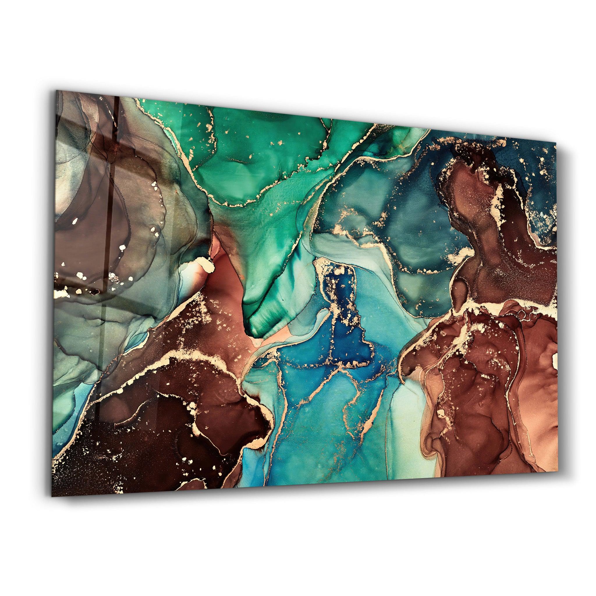 Marble Collection H10 | Glass Wall Art - Artdesigna