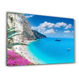 Heaven Beach | Glass Wall Art