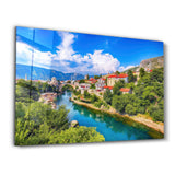 Mostar Bridge Bosnia | Glass Wall Art