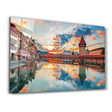 Lucerne - Switzerland | Glass Wall Art