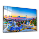 Barcelona | Glass Wall Art