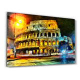 Rome Colosseum | Glass Wall Art