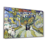 Vincent van Gogh's Stairway at Auvers (1890) | Glass Wall Art
