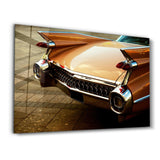 Antique Car From Cuba | Glass Wall Art