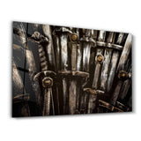 Swords | Glass Wall Art