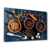 Coffee Beans V2 | Glass Wall Art