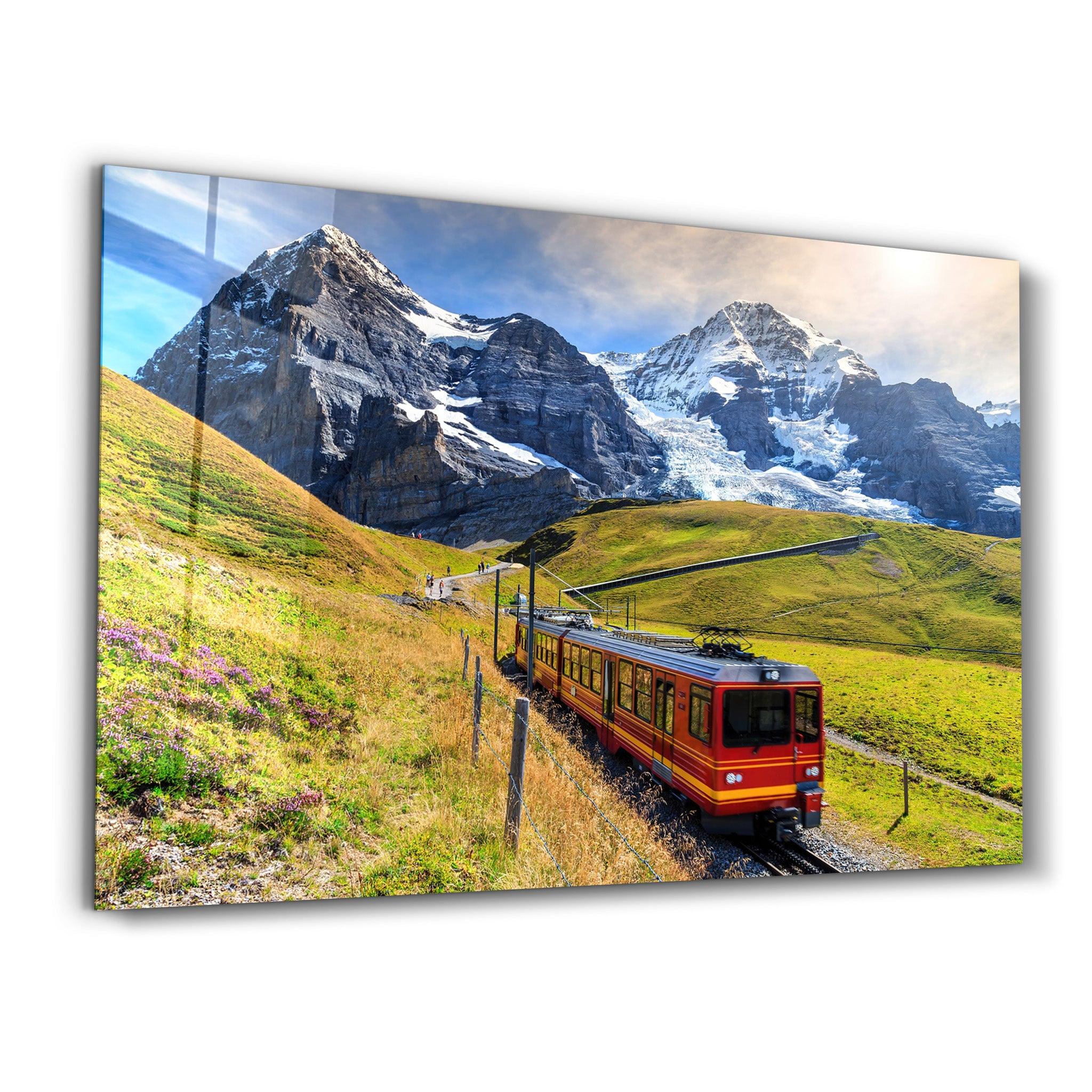 Jungfrau Switzerland | Glass Wall Art - Artdesigna