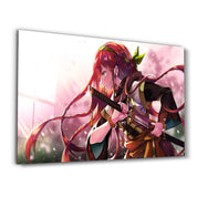 The Last Woman Samurai | Glass Wall Art - Artdesigna