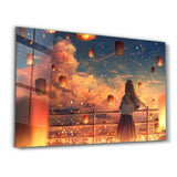 The Last Wishes | Glass Wall Art