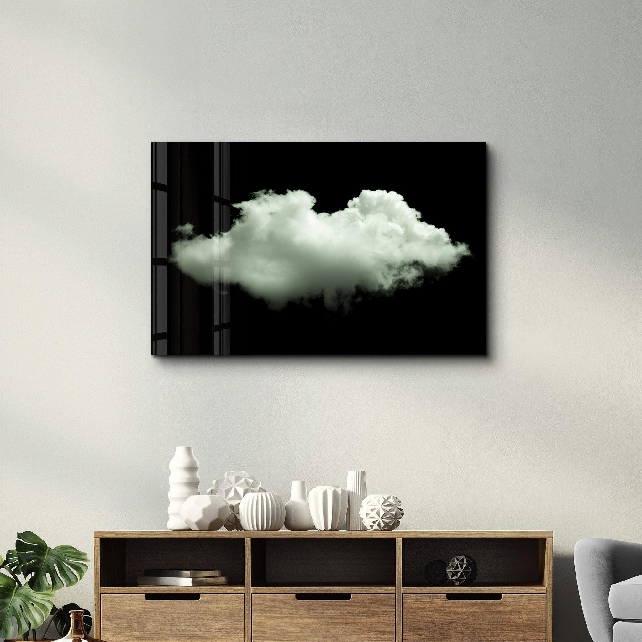 The Cloud | Glass Wall Art - Artdesigna