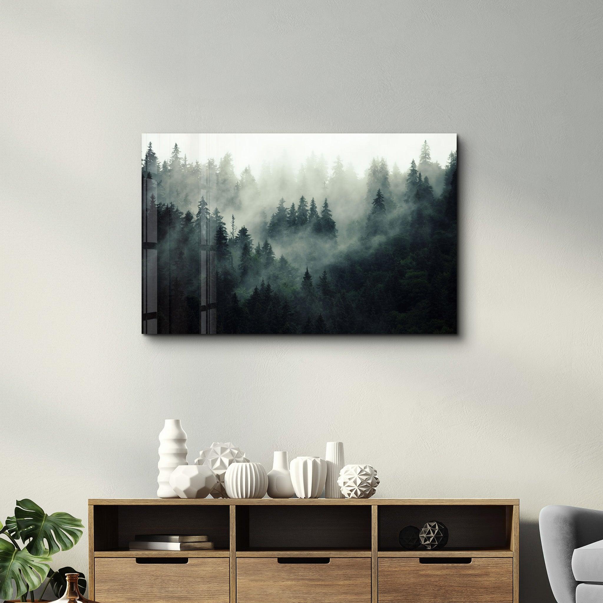 Black Forest | Glass Wall Art - Artdesigna