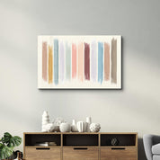 Color Lines | Glass Wall Art - Artdesigna