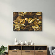 Golden Forest Dreams | Glass Wall Art - Artdesigna