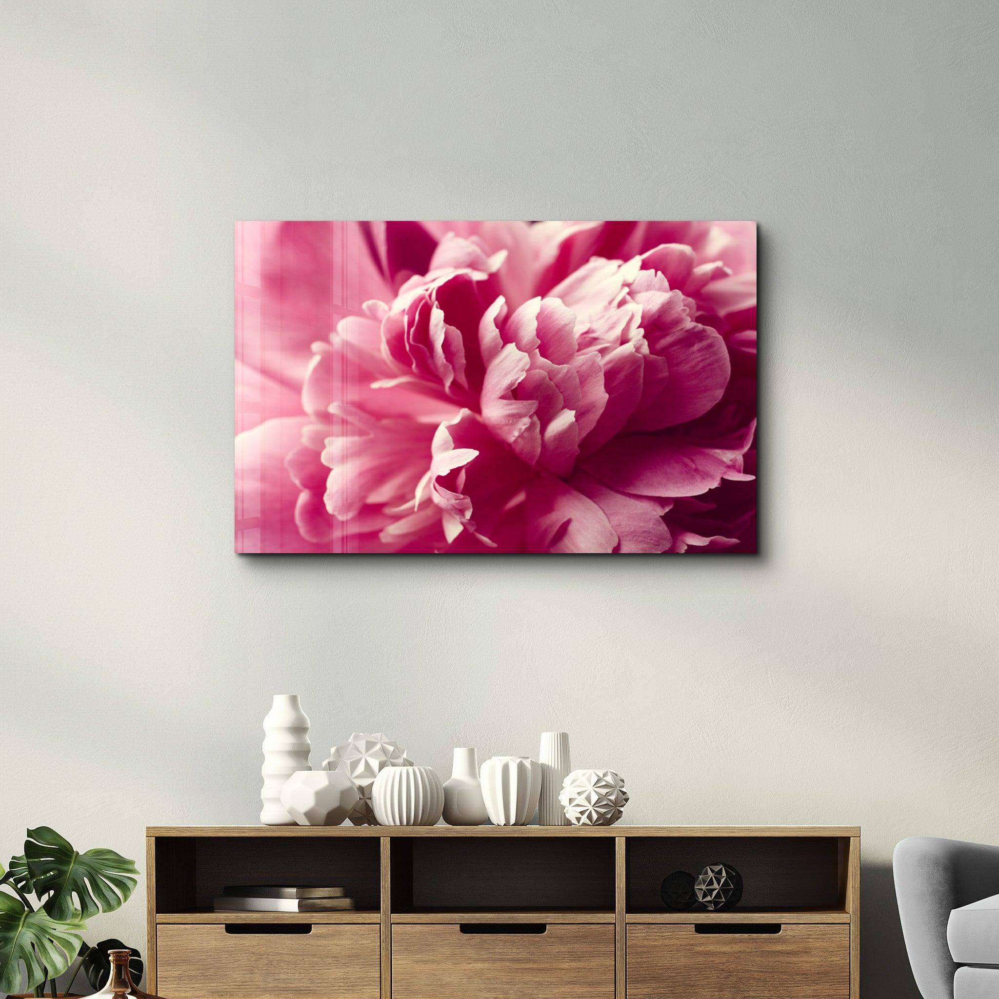 Pinkflow | Glass Wall Art - Artdesigna