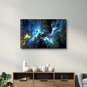 Myth of The Sky Glass Wall Art - Artdesigna