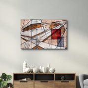 Abstract Calculus | Glass Wall Art - Artdesigna