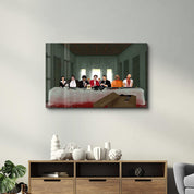 The Last Supper - Pulp Fiction | Glass Wall Art - Artdesigna