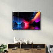 Strange Hill | Glass Wall Art - Artdesigna