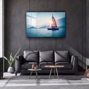 The Explorer - SailBoat | Glass Printing Wall Art - Artdesigna