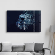 I am Inevitable | Glass Wall Art - Artdesigna