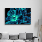 Morning Glory | Glass Wall Art - Artdesigna