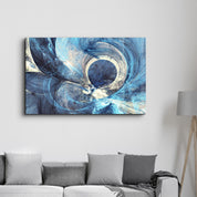 Cosmic Vortex | Glass Wall Art - Artdesigna