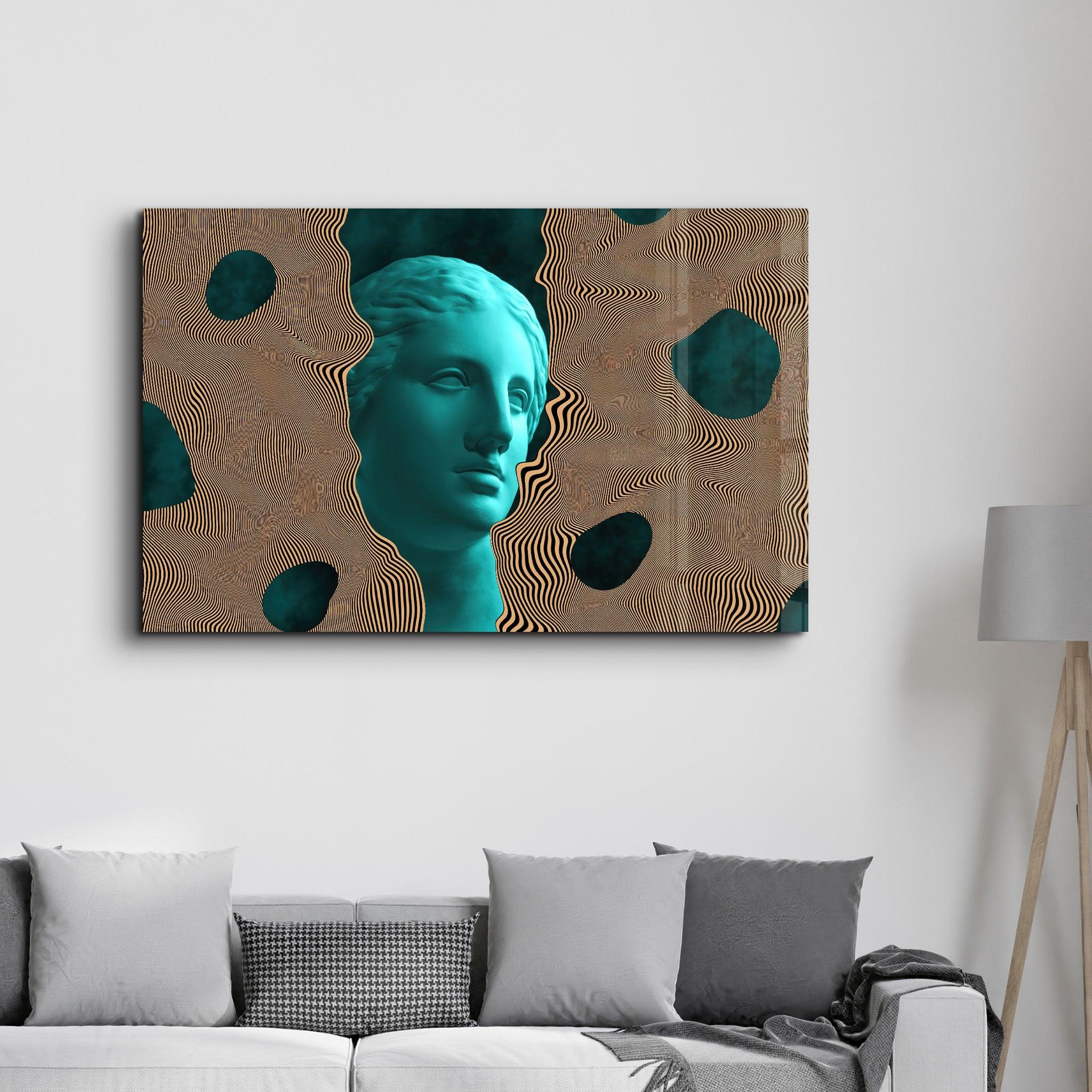 Modern Art | Glass Wall Art - Artdesigna