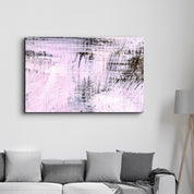 Pink Touch | Glass Wall Art - Artdesigna