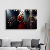 Musician | Glass Wall Art - Artdesigna