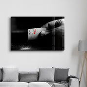 Poker | Glass Wall Art - Artdesigna