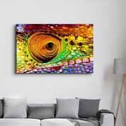 Dragon's Eye | Designer's Collection Glass Wall Art - Artdesigna