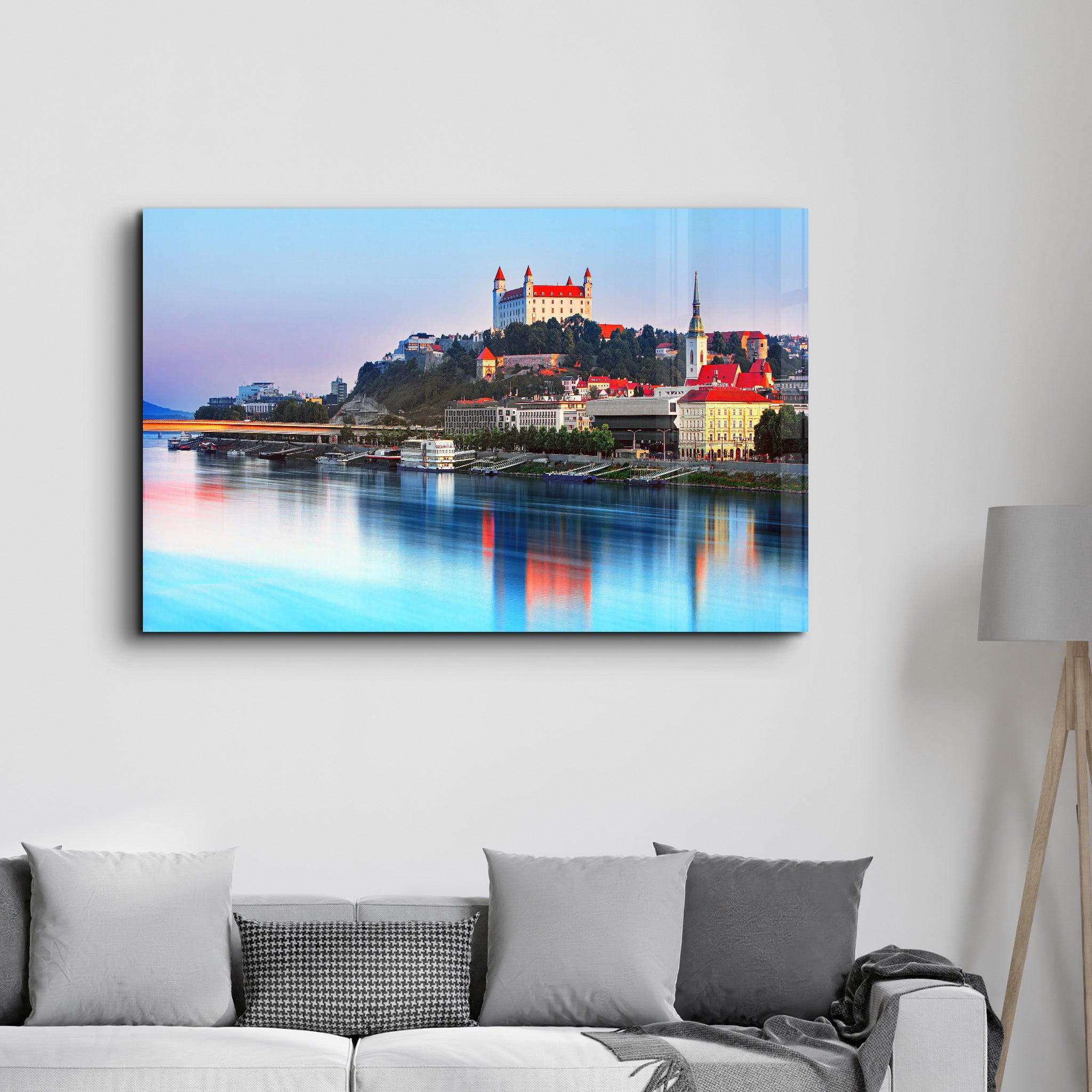 Bratislava-Slovakia | Glass Wall Art - Artdesigna