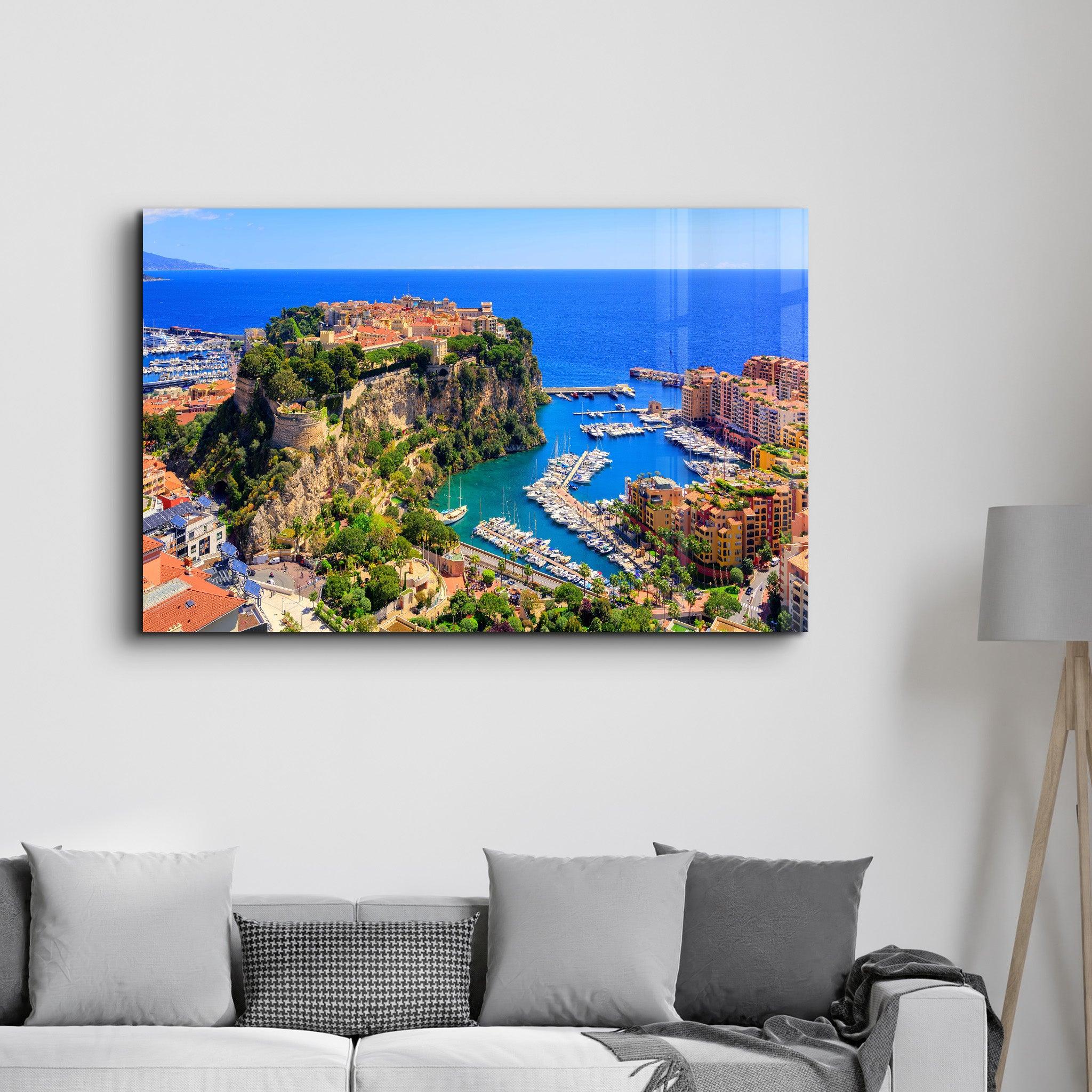 Monaco | Glass Wall Art - Artdesigna