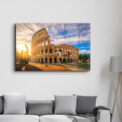 Rome - Italy | Glass Wall Art - Artdesigna