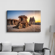 Hampi, Karnataka, India | Glass Wall Art - Artdesigna