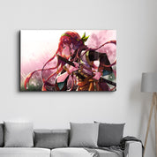 The Last Woman Samurai | Glass Wall Art - Artdesigna