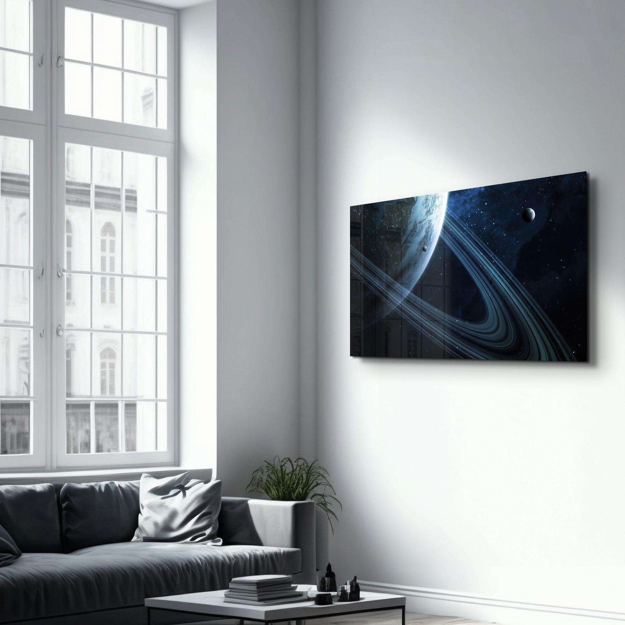 The Order Of The Planets | Glass Wall Art - Artdesigna